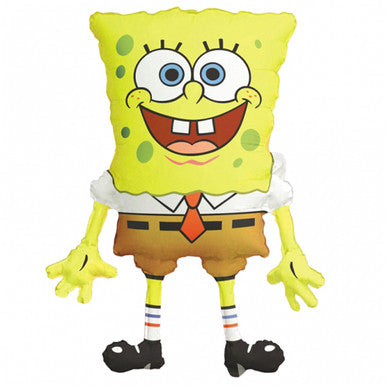 Super Shape Character Foil  Helium Filled Balloon - Sponge Bob