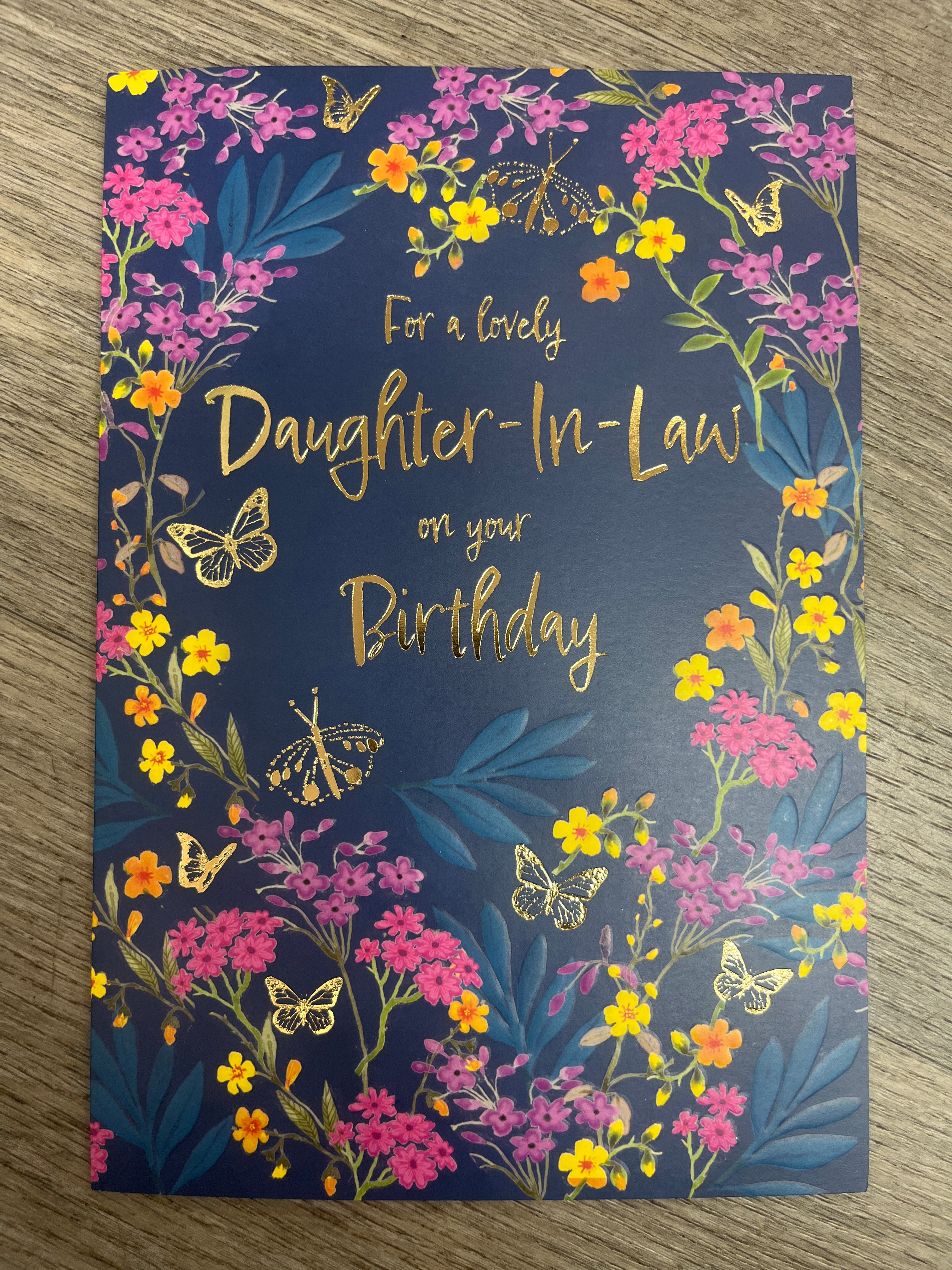 Daughter in Law Birthday Cards
