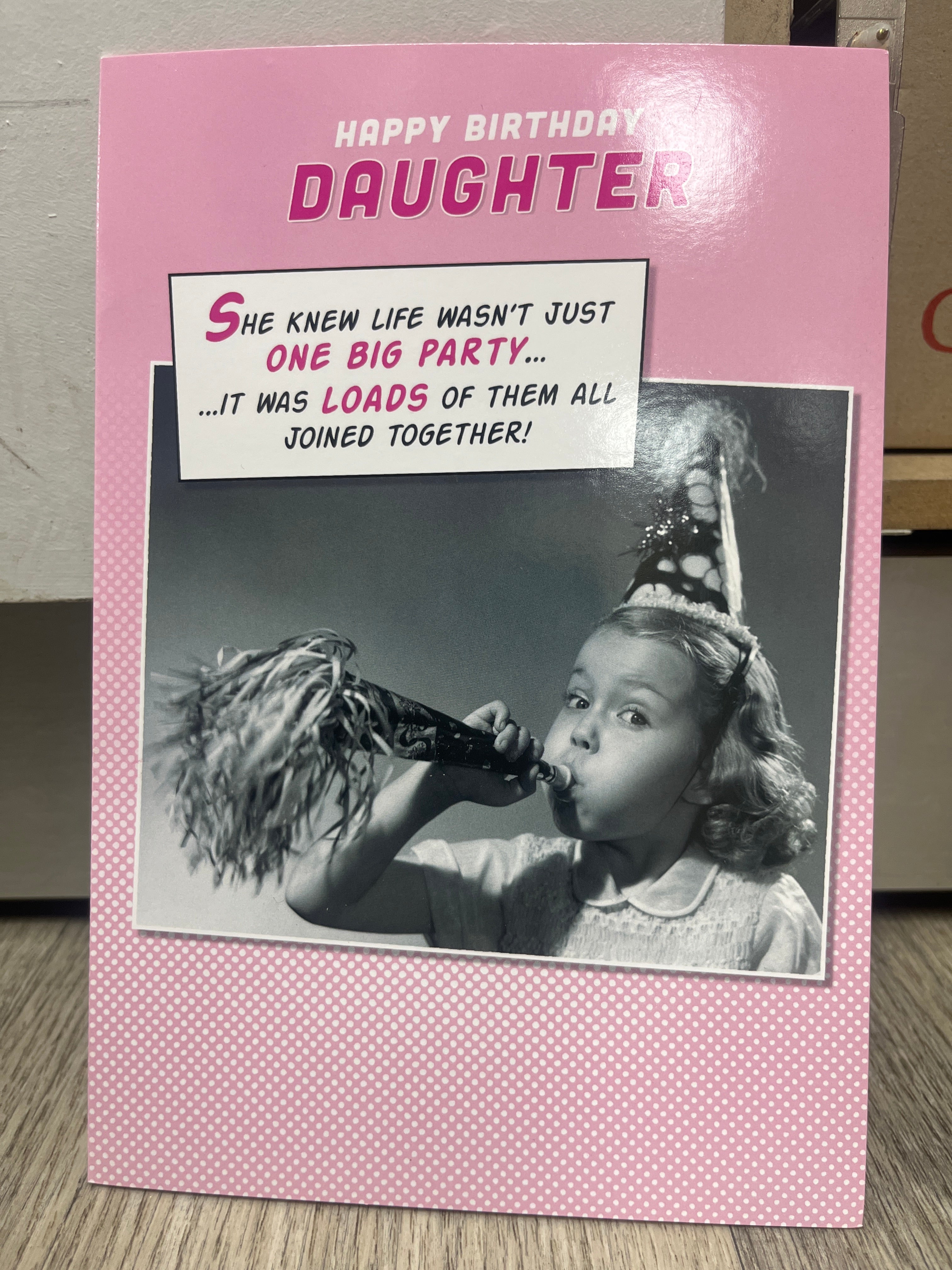 Daughter Birthday Card