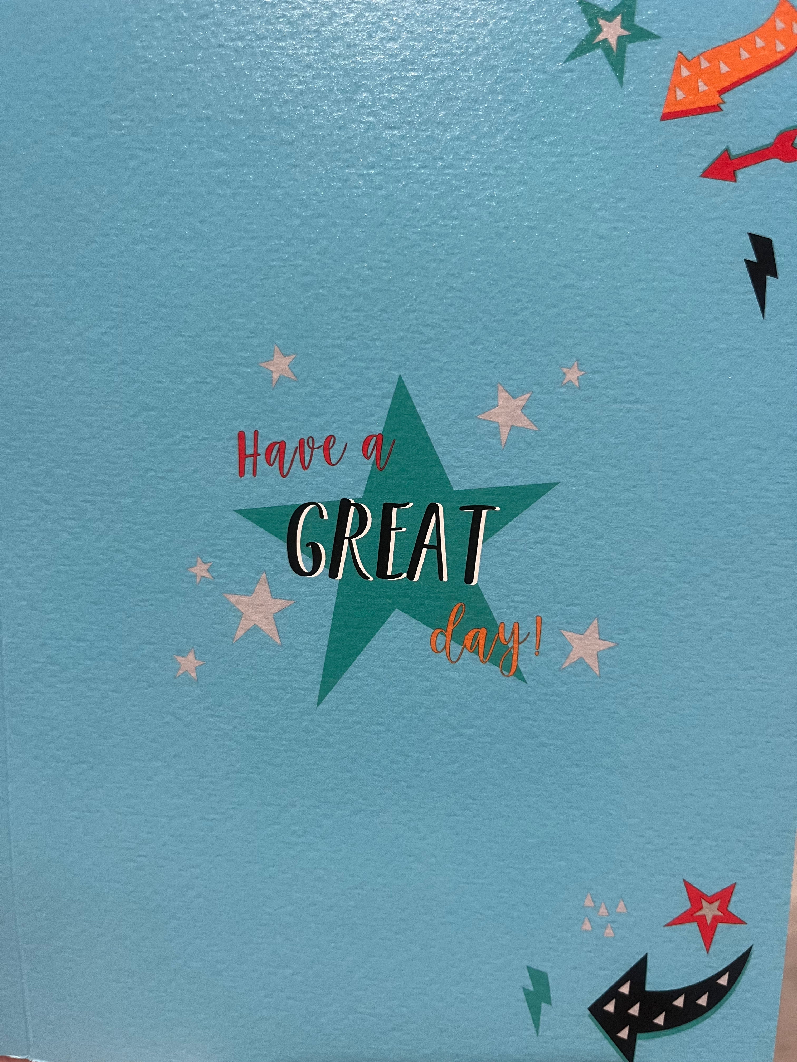 Age 12 Male Birthday Card