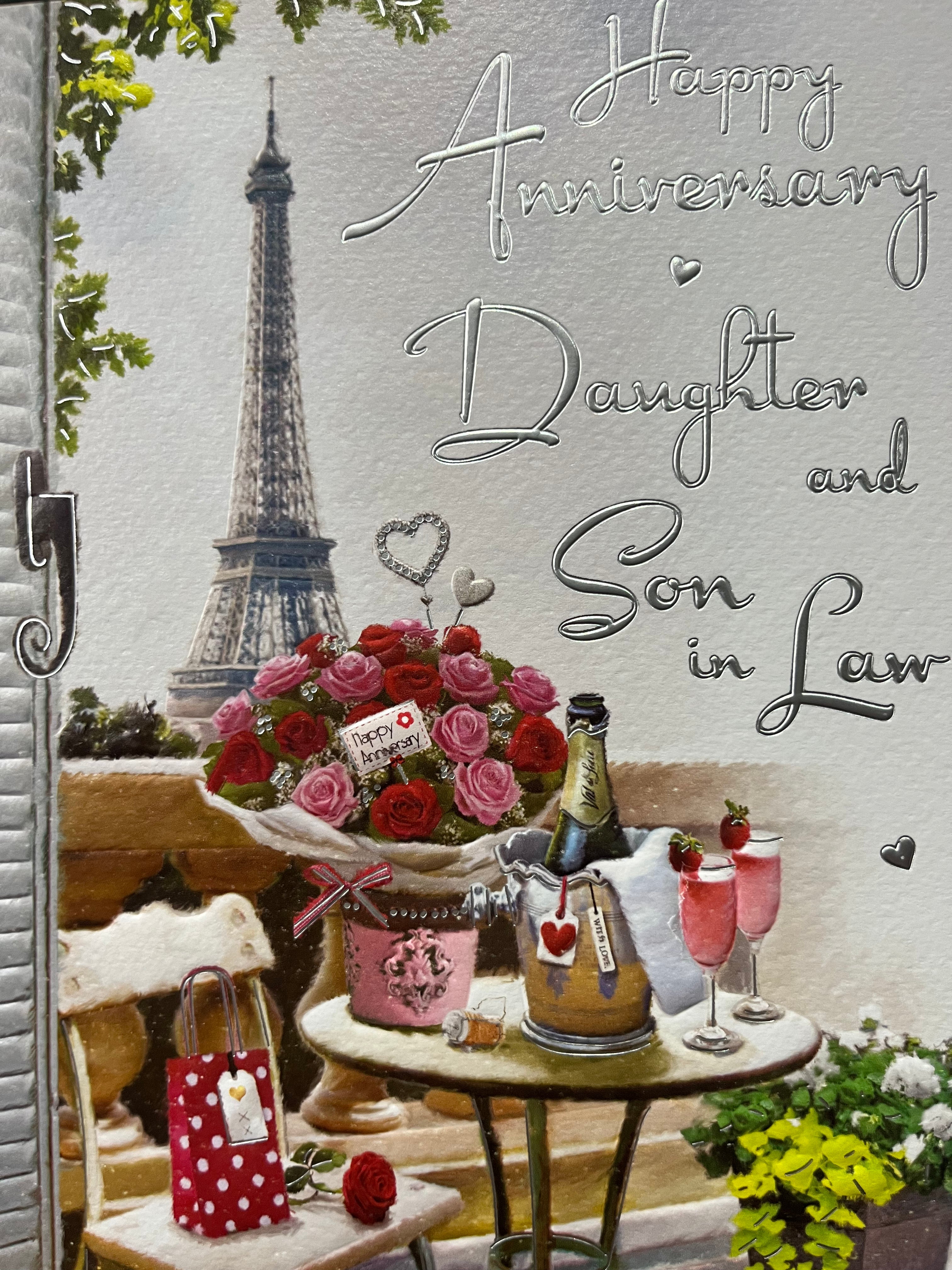 Daughter and Son in Law Anniversary Card