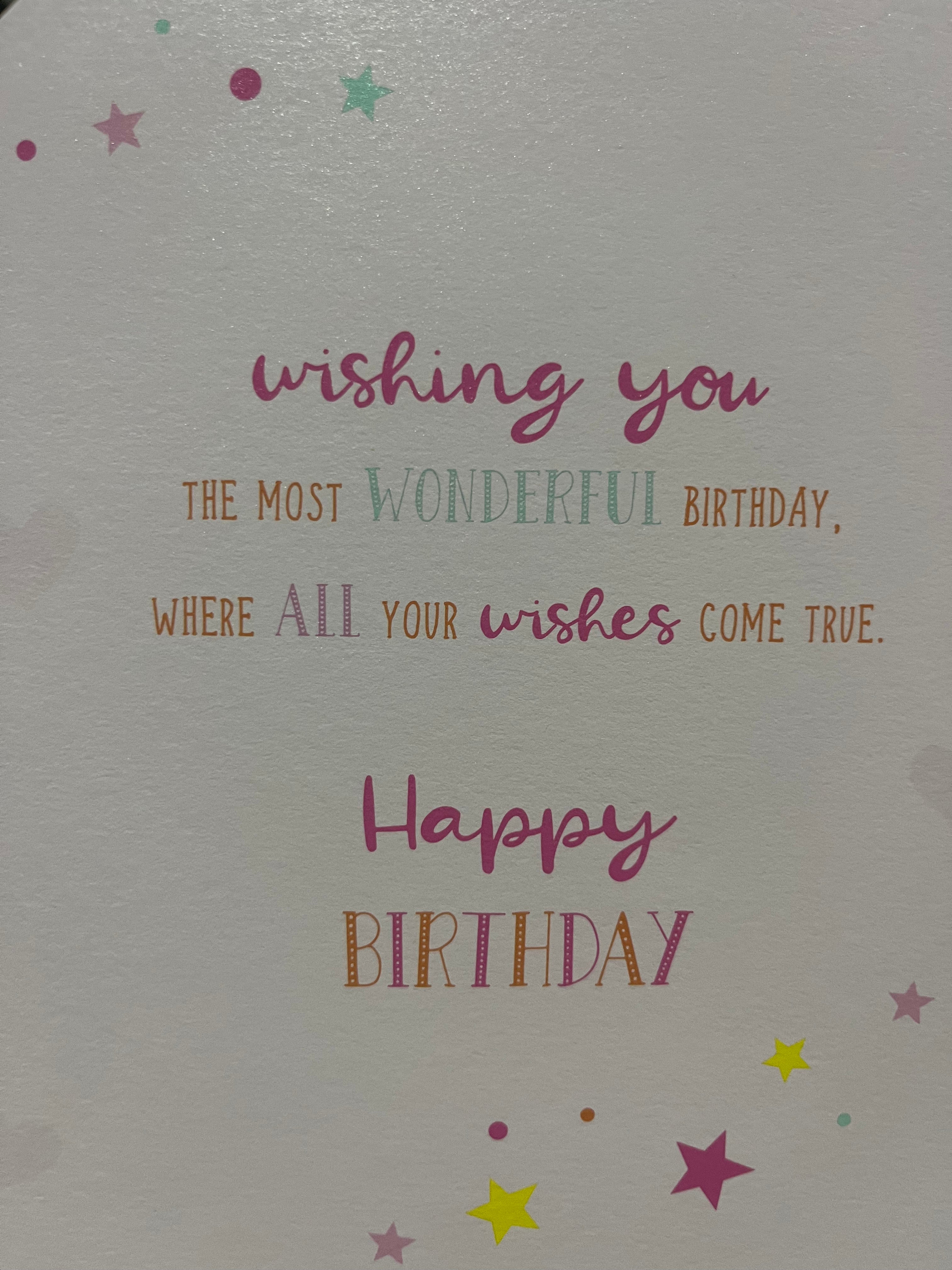 Girlfriend Birthday Card