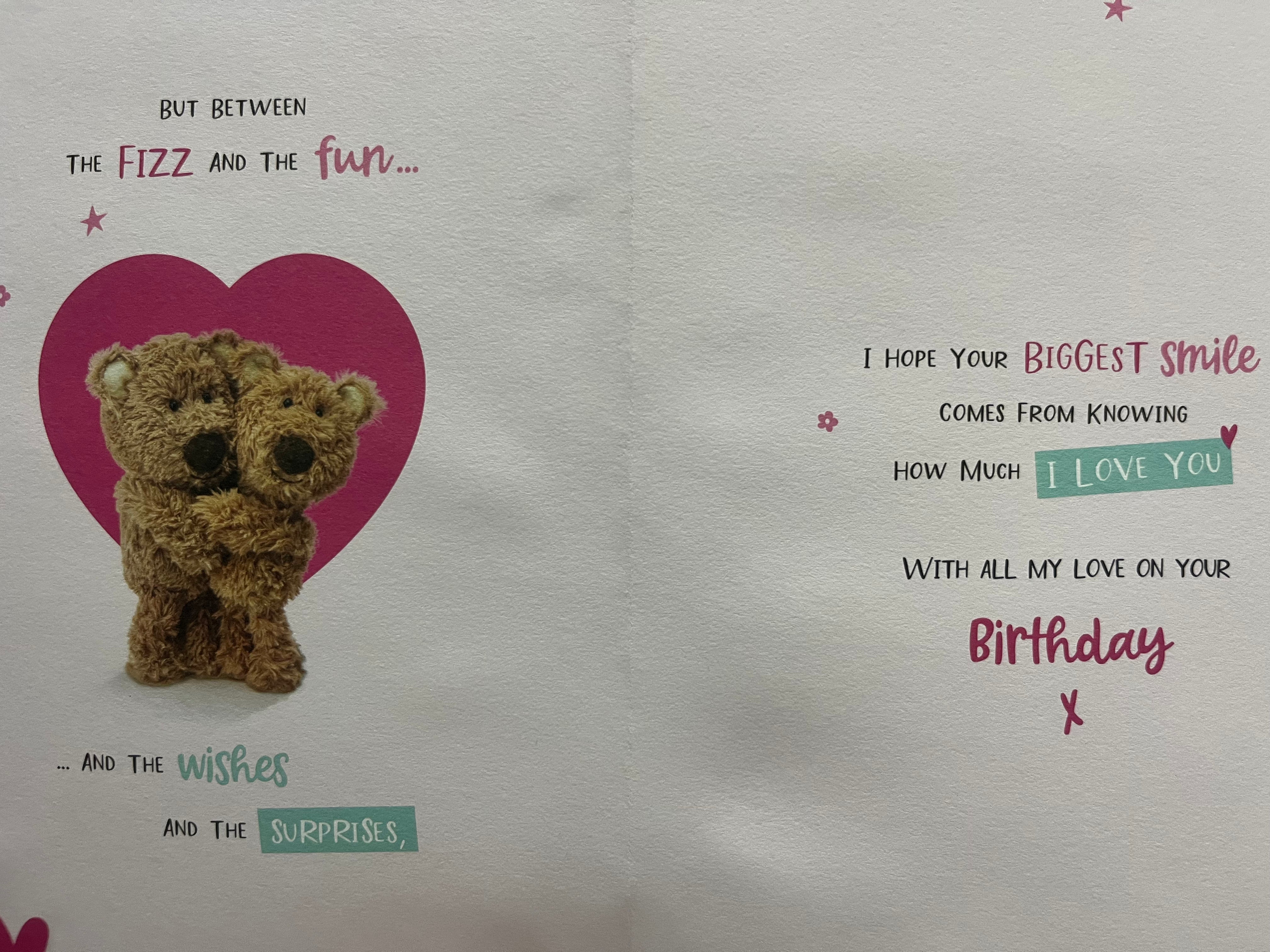 Partner Birthday Card