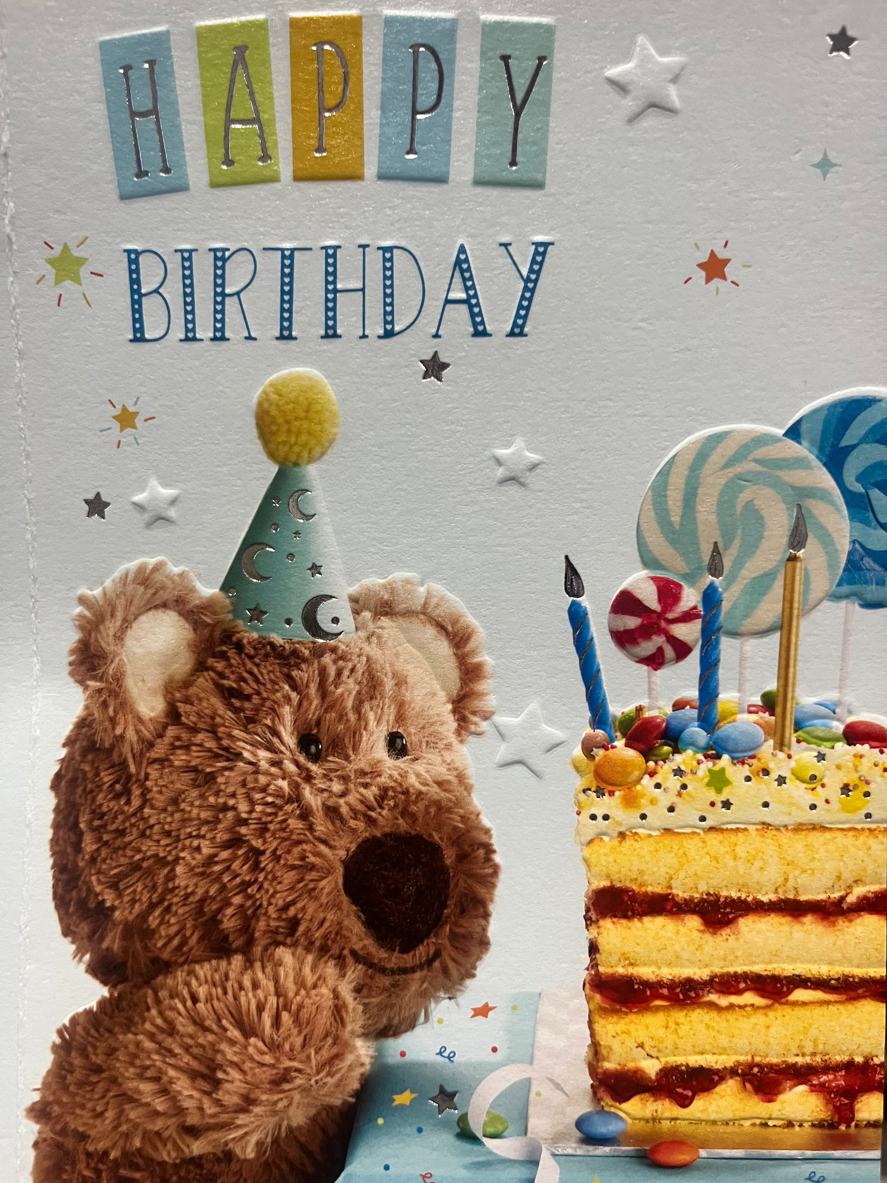 Male Cute Birthday Card