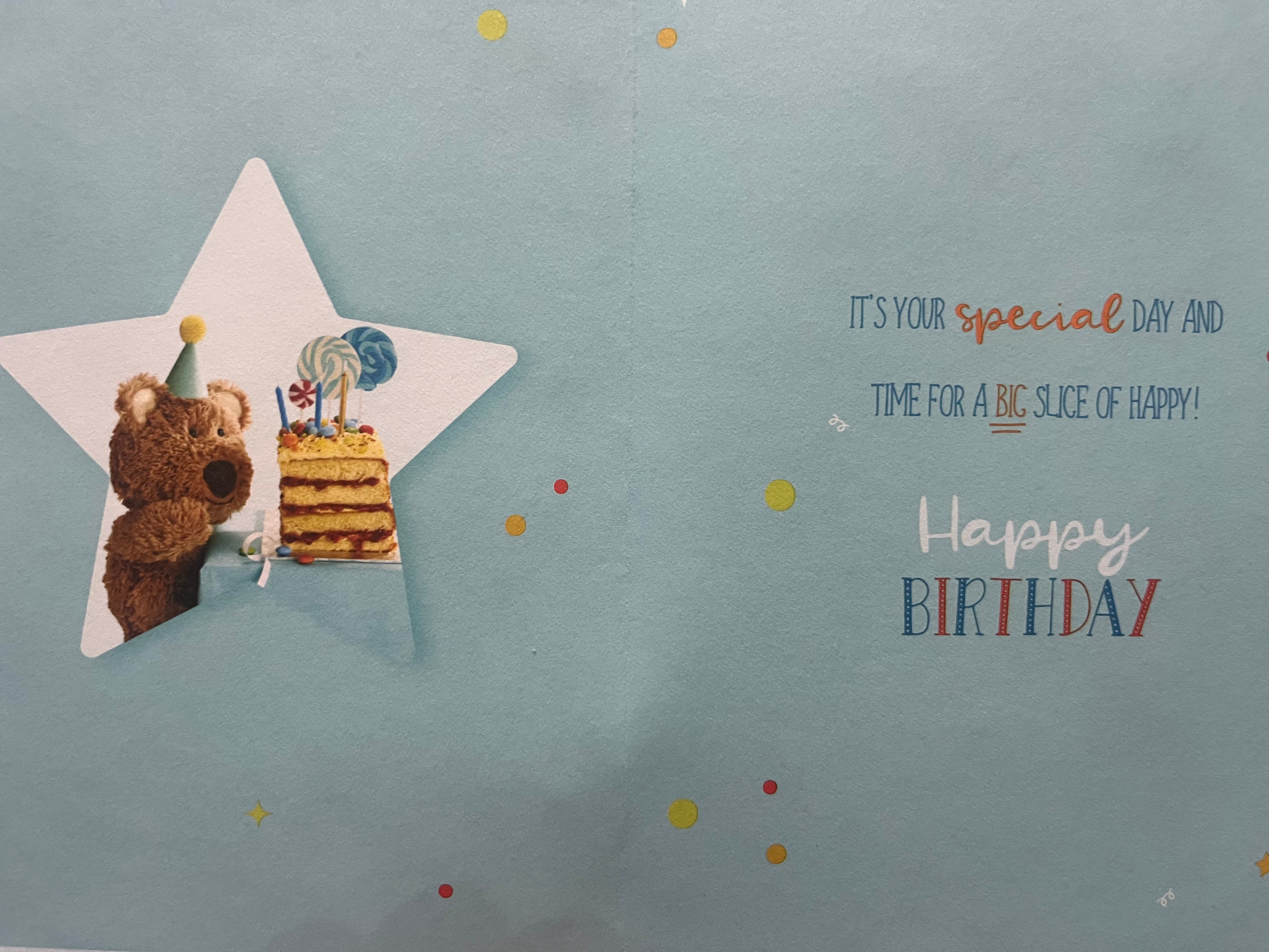 Male Cute Birthday Card