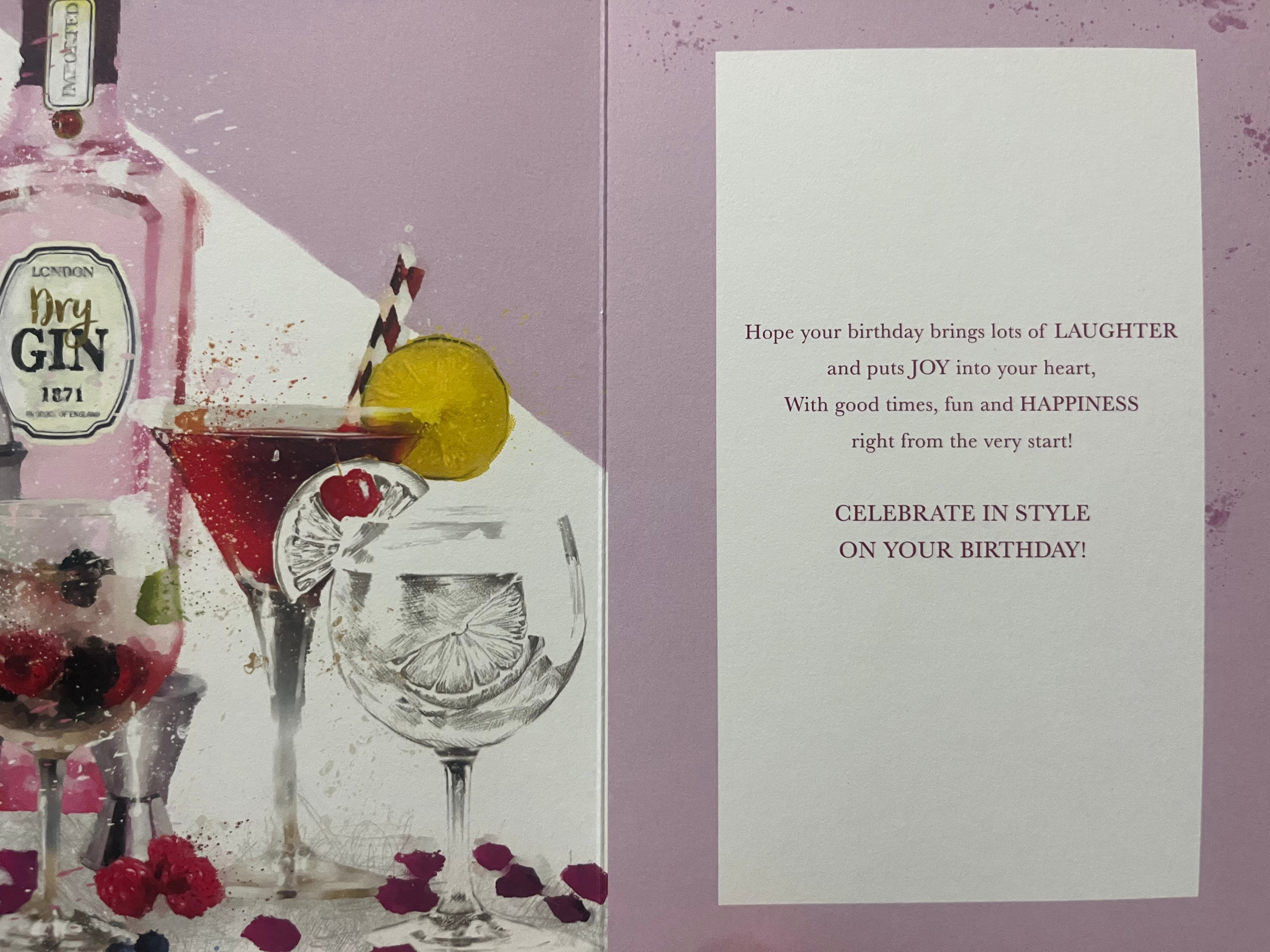 Female Traditional Birthday Card