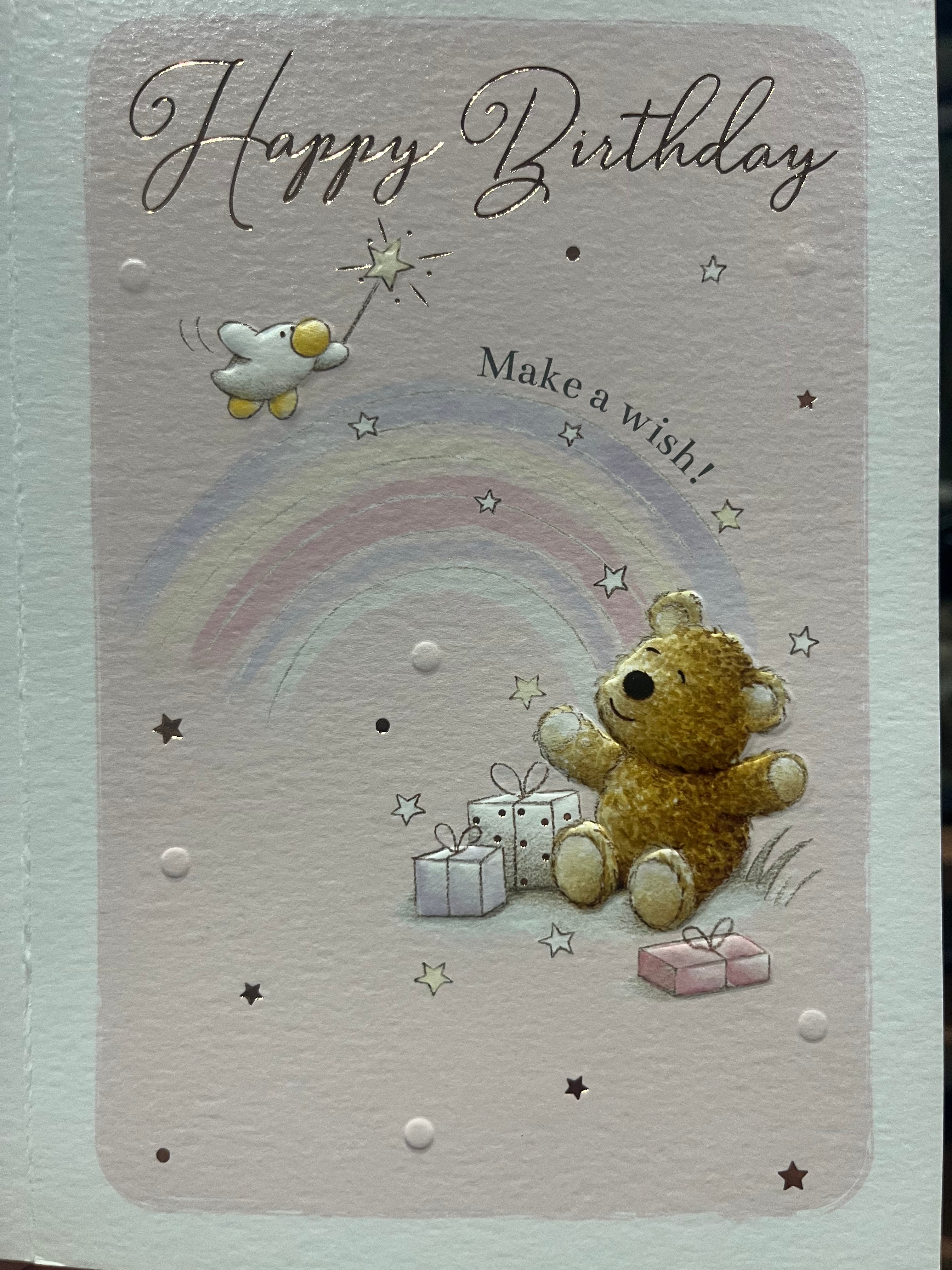 Female Cute Birthday Card