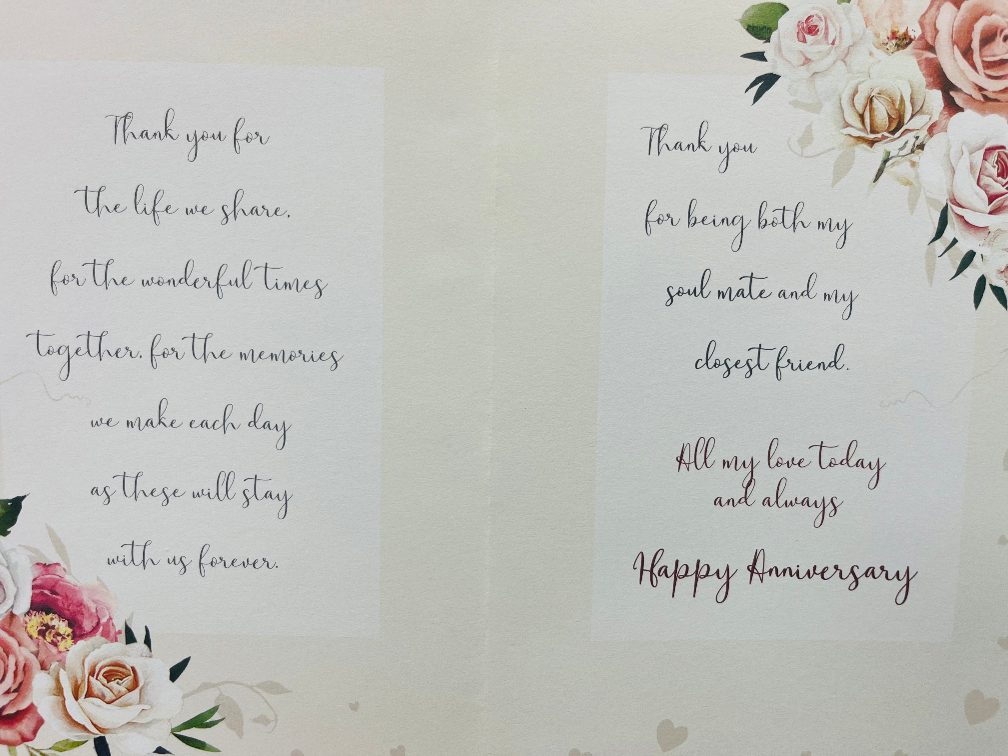 Wife Pearl Wedding Anniversary Card