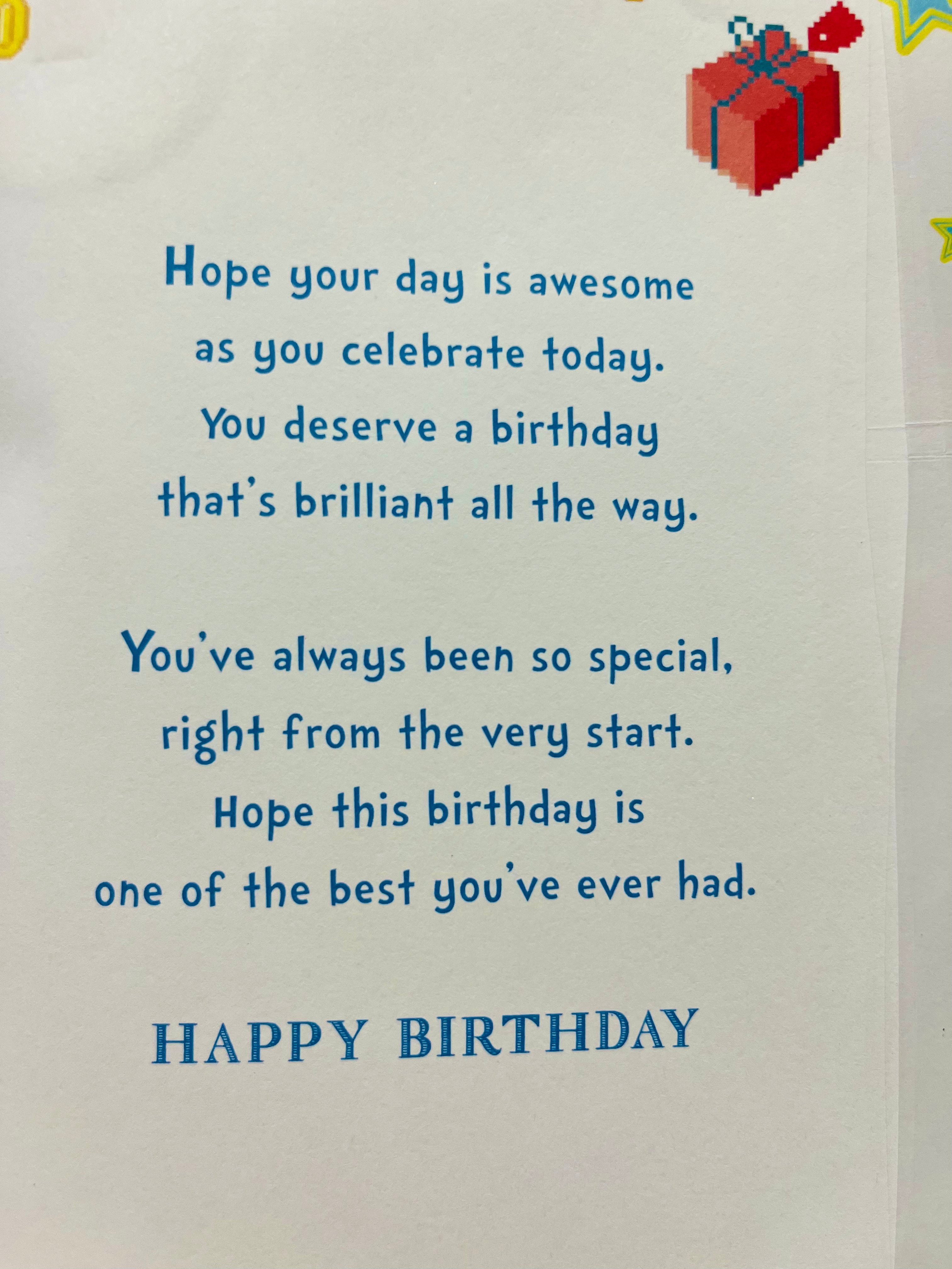 Grandson's 11th Birthday Card