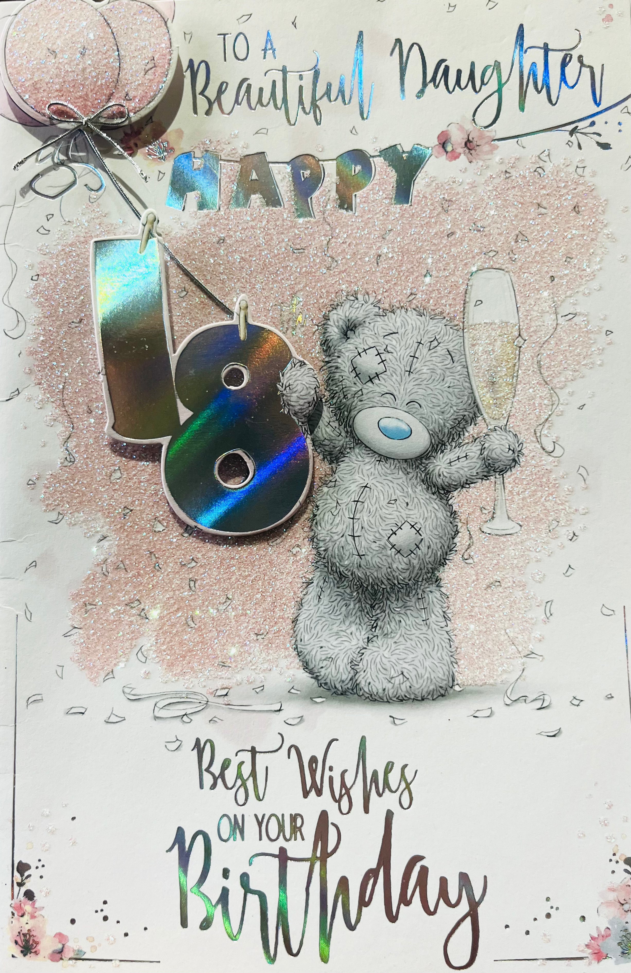 Daughter's 18th Birthday Card