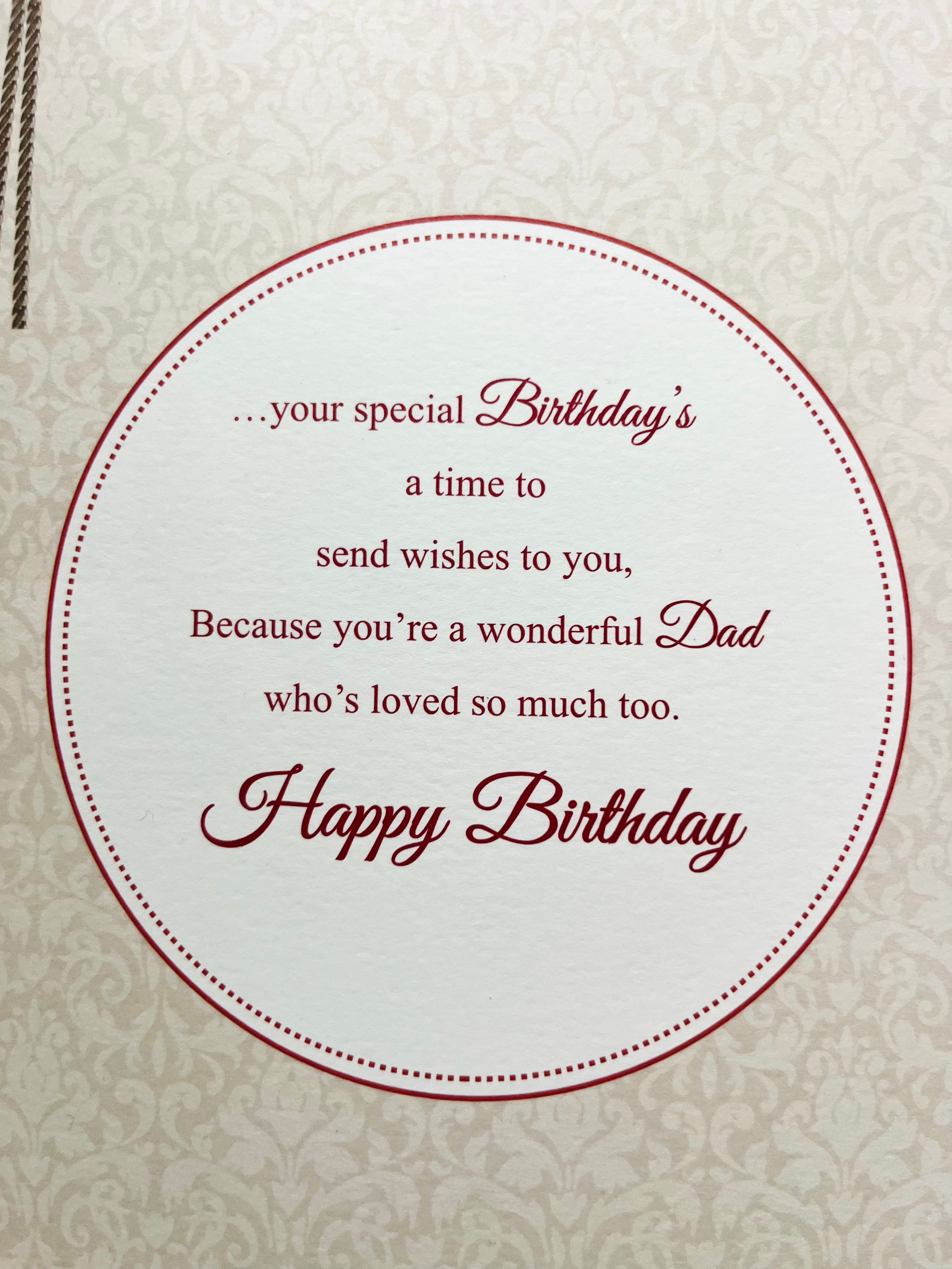 Dad's 50th Birthday Card