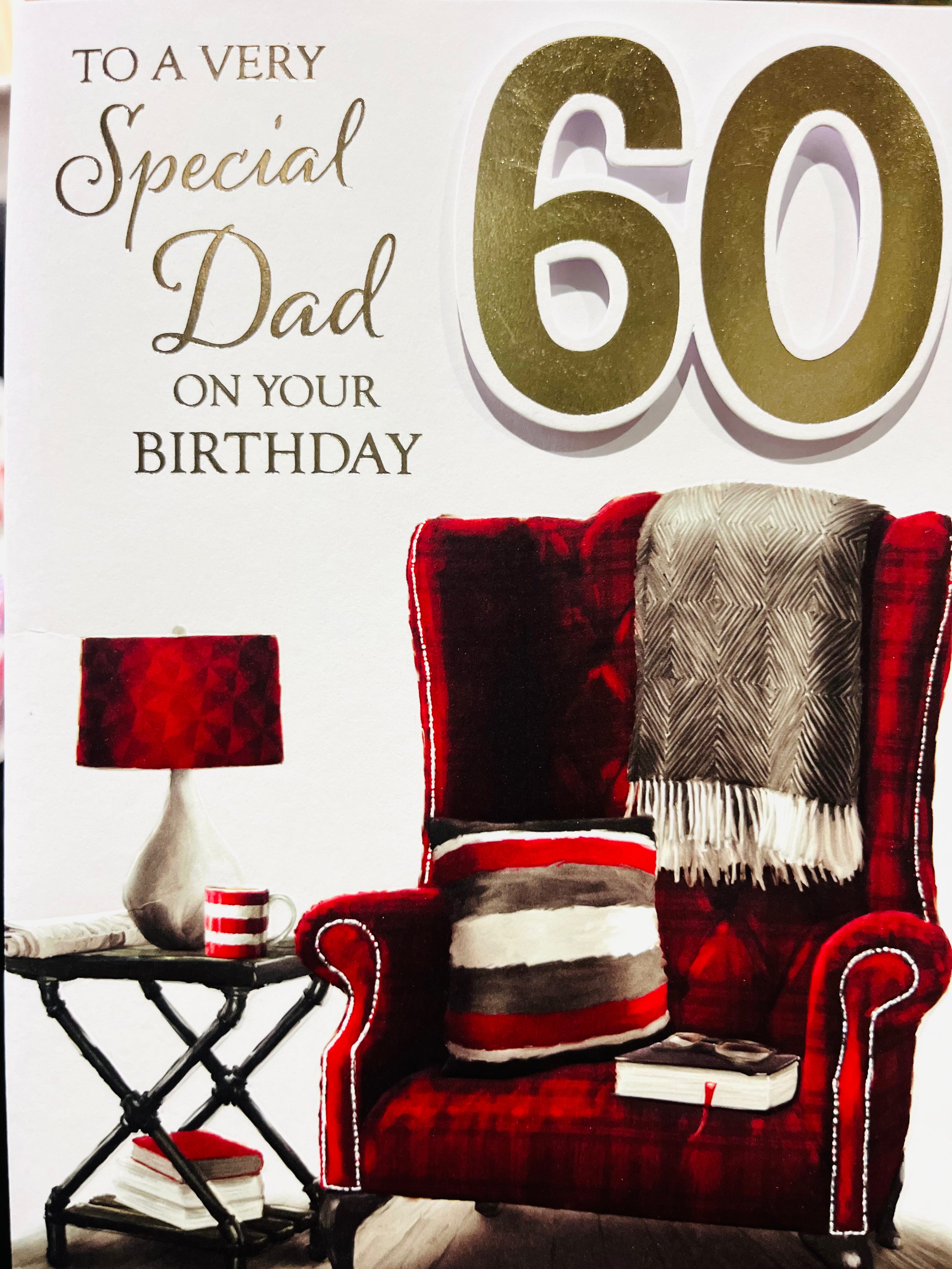 Dad's 60th Birthday Card