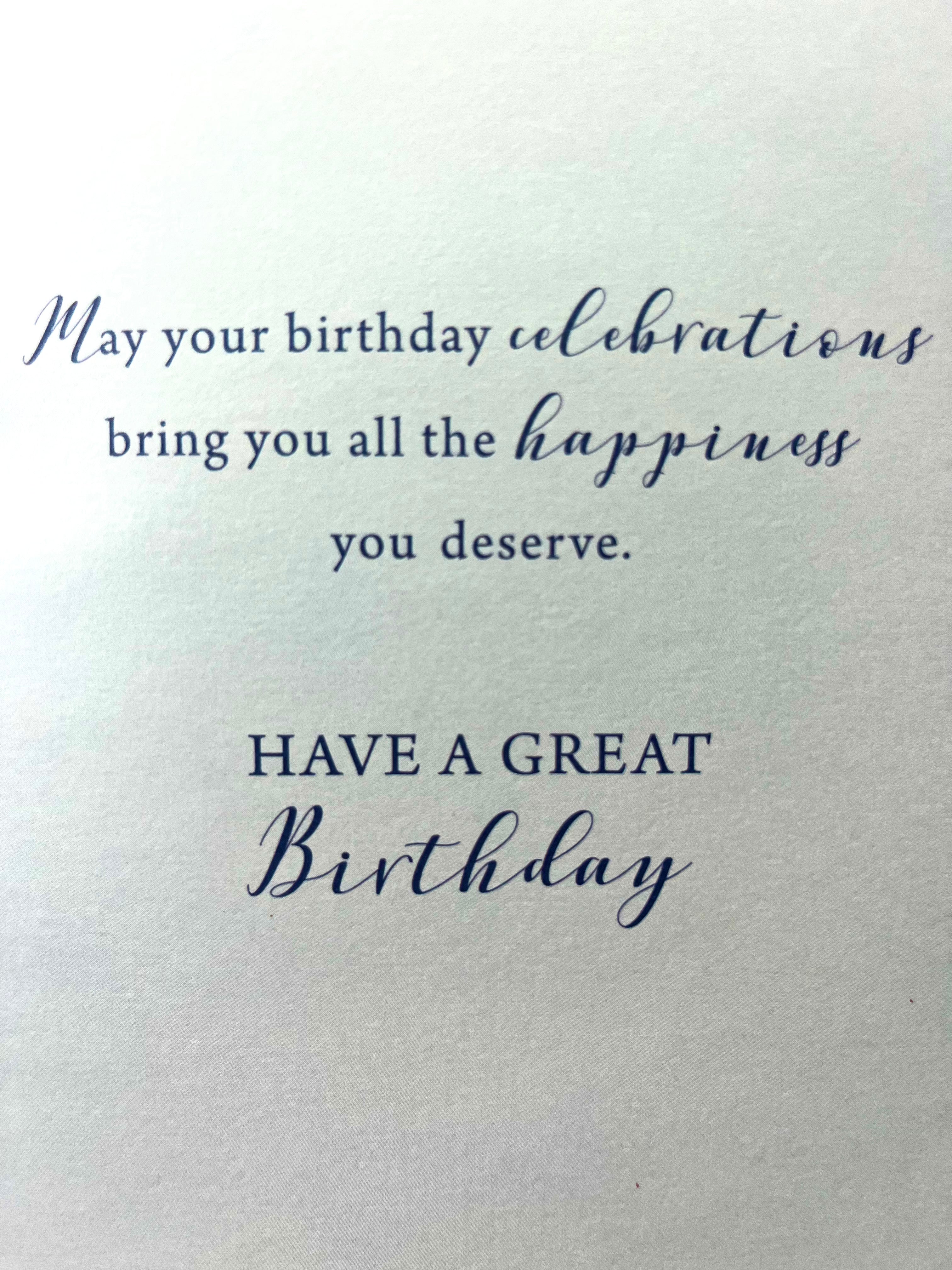 Great Grandson's 21st Birthday Card
