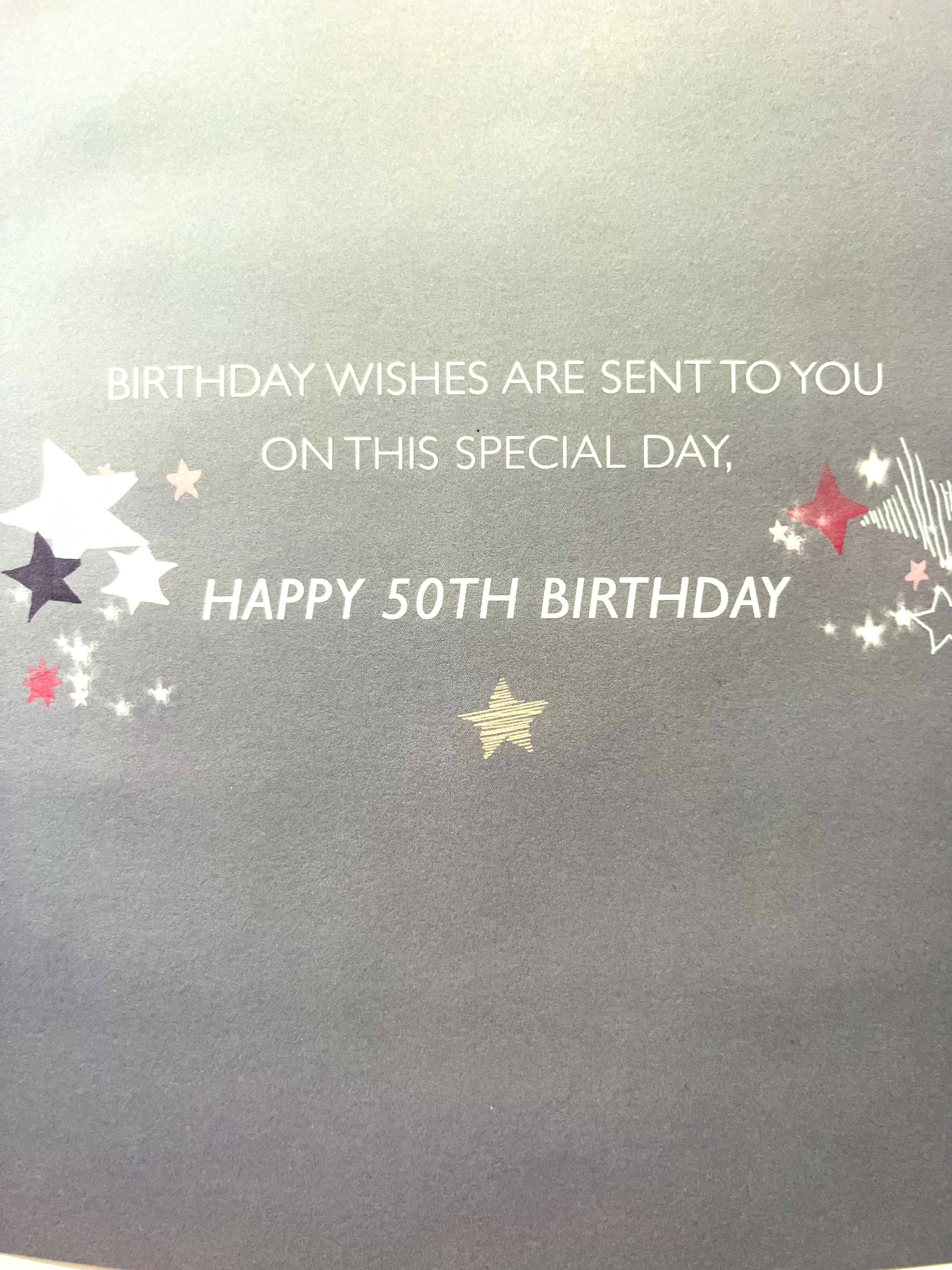 Brother in Law's 50th Birthday Card