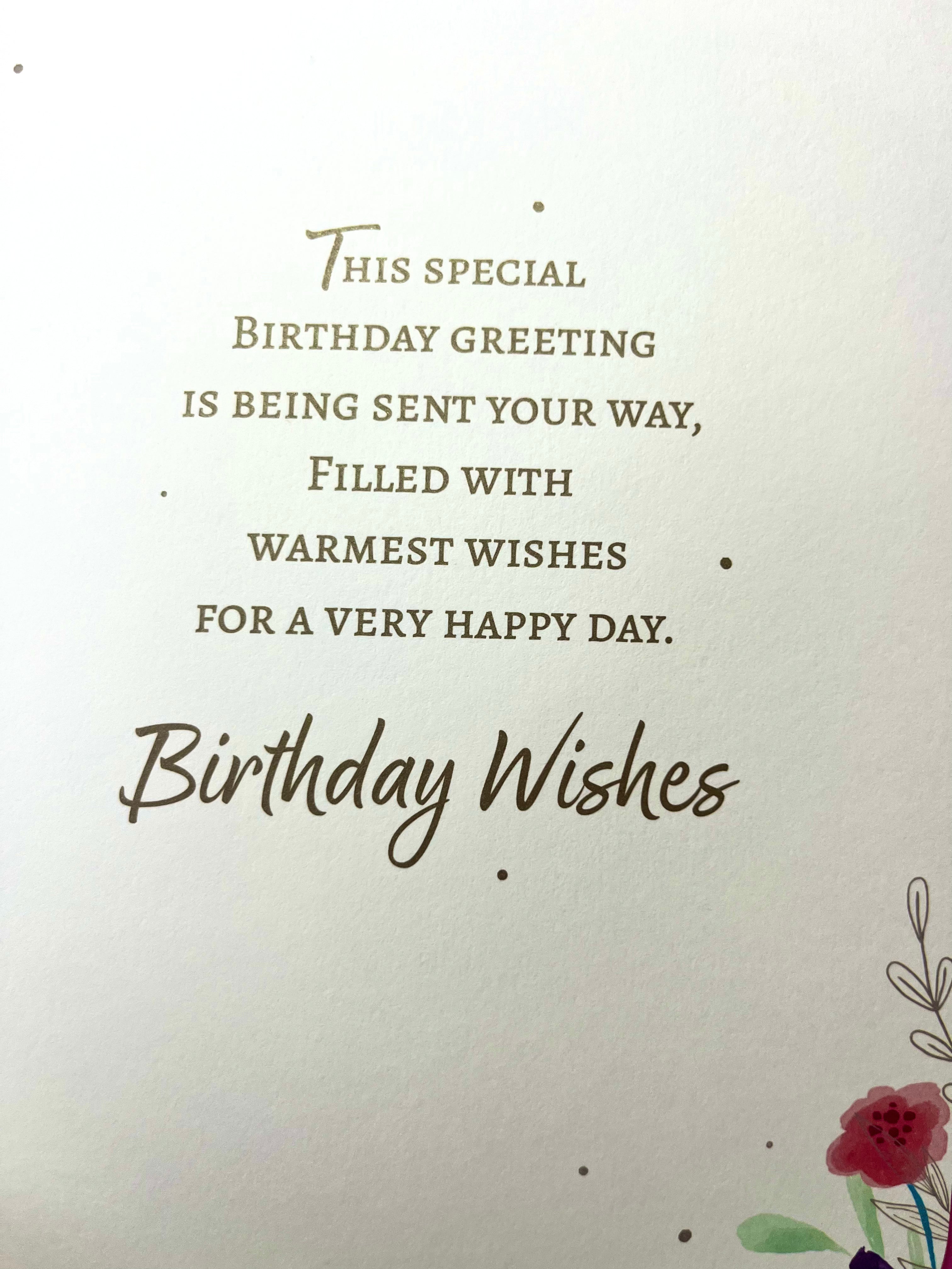 Female 100th Birthday Card