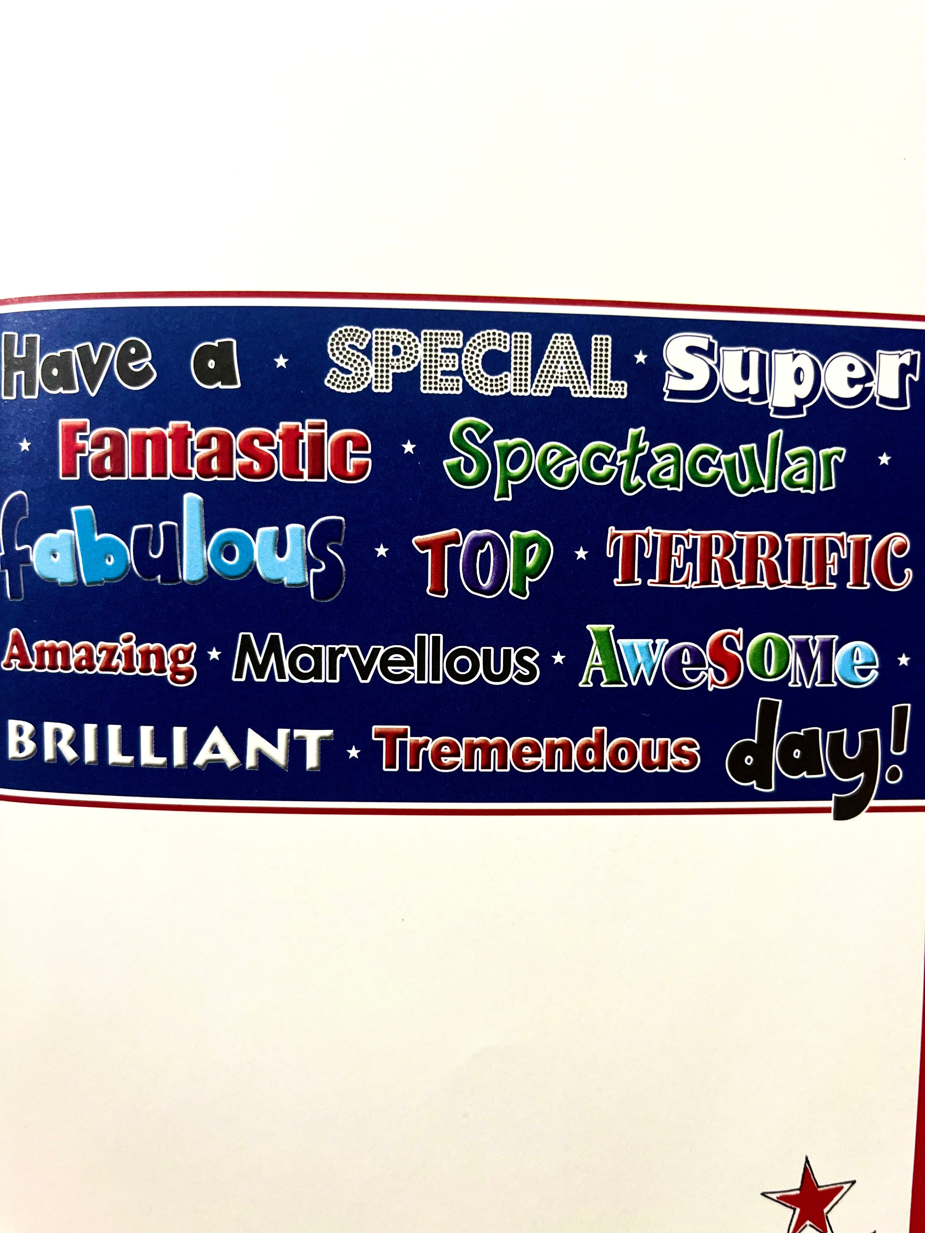 Dad's 40th Birthday Card