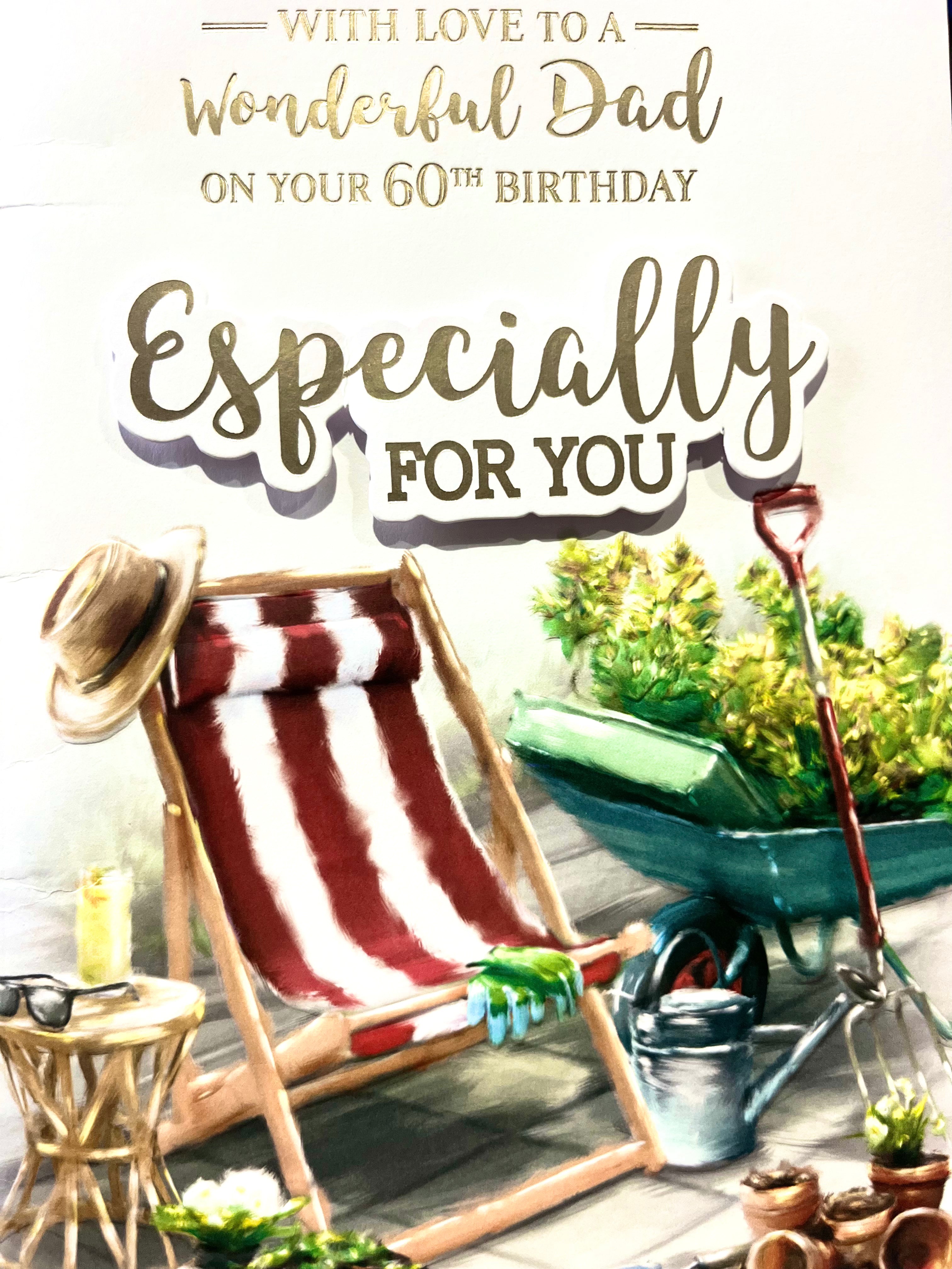 Dad's 60th Birthday Card