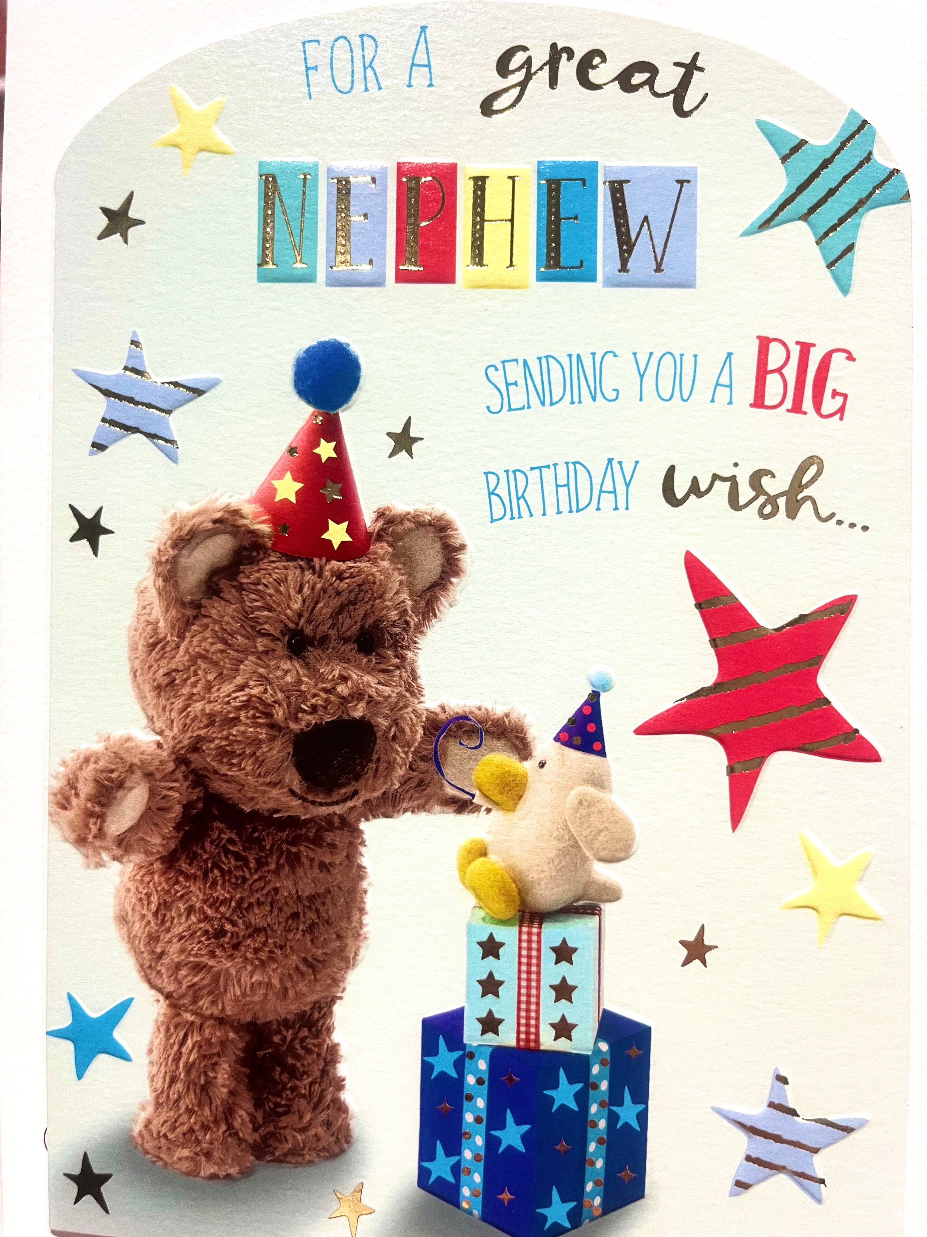 Nephew Birthday Card