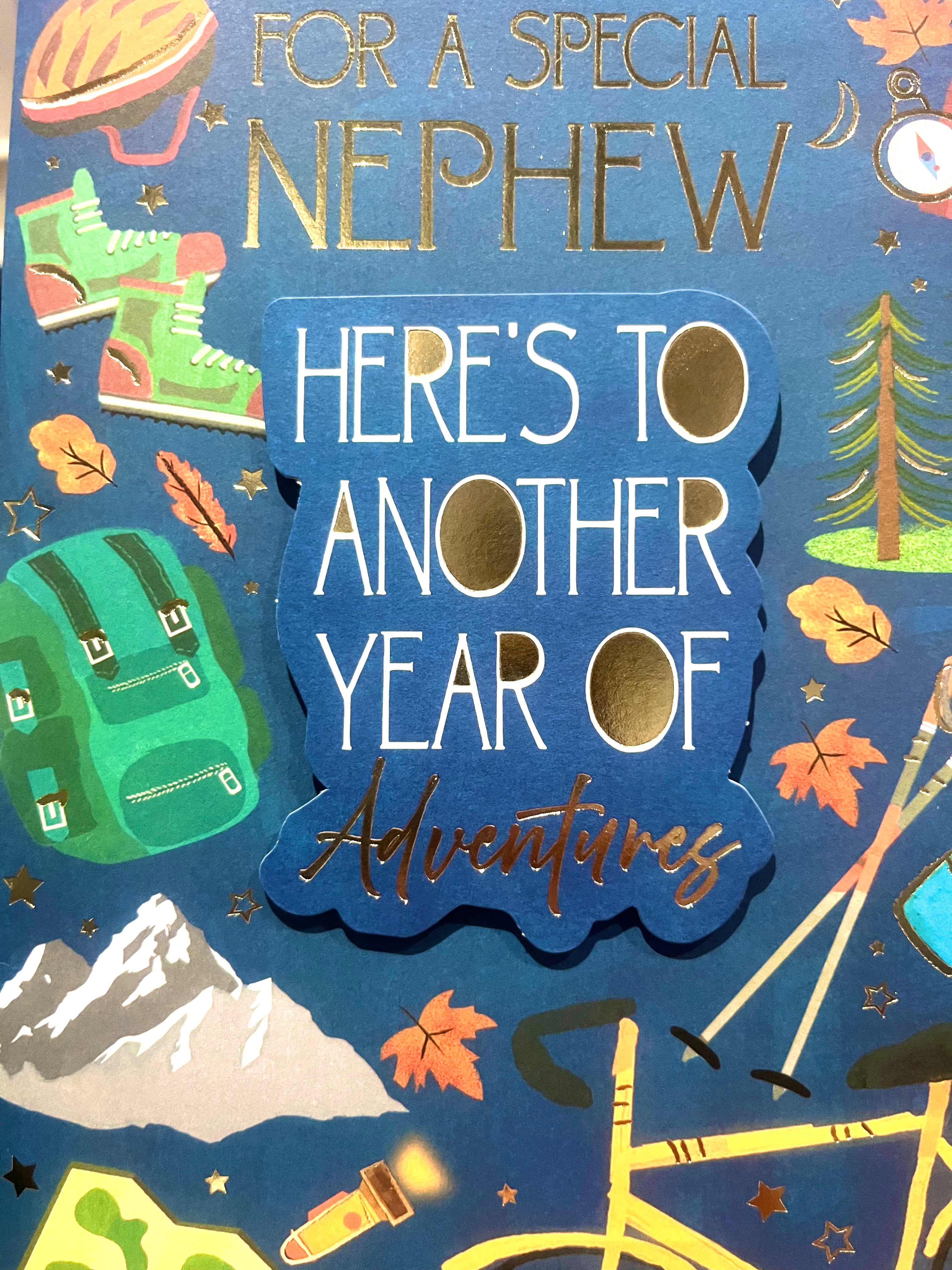 Nephew Birthday Card