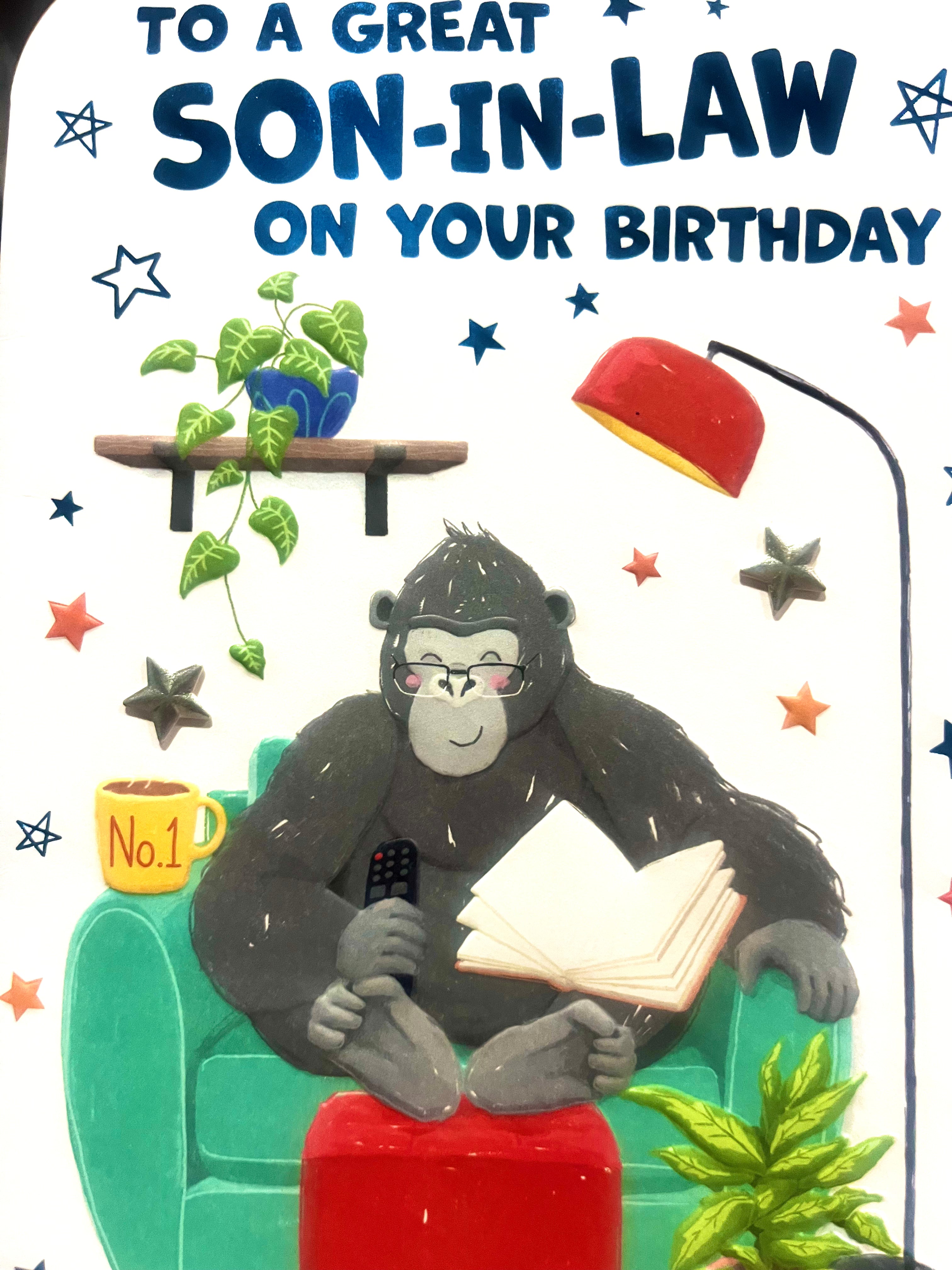 Son in Law Birthday Card
