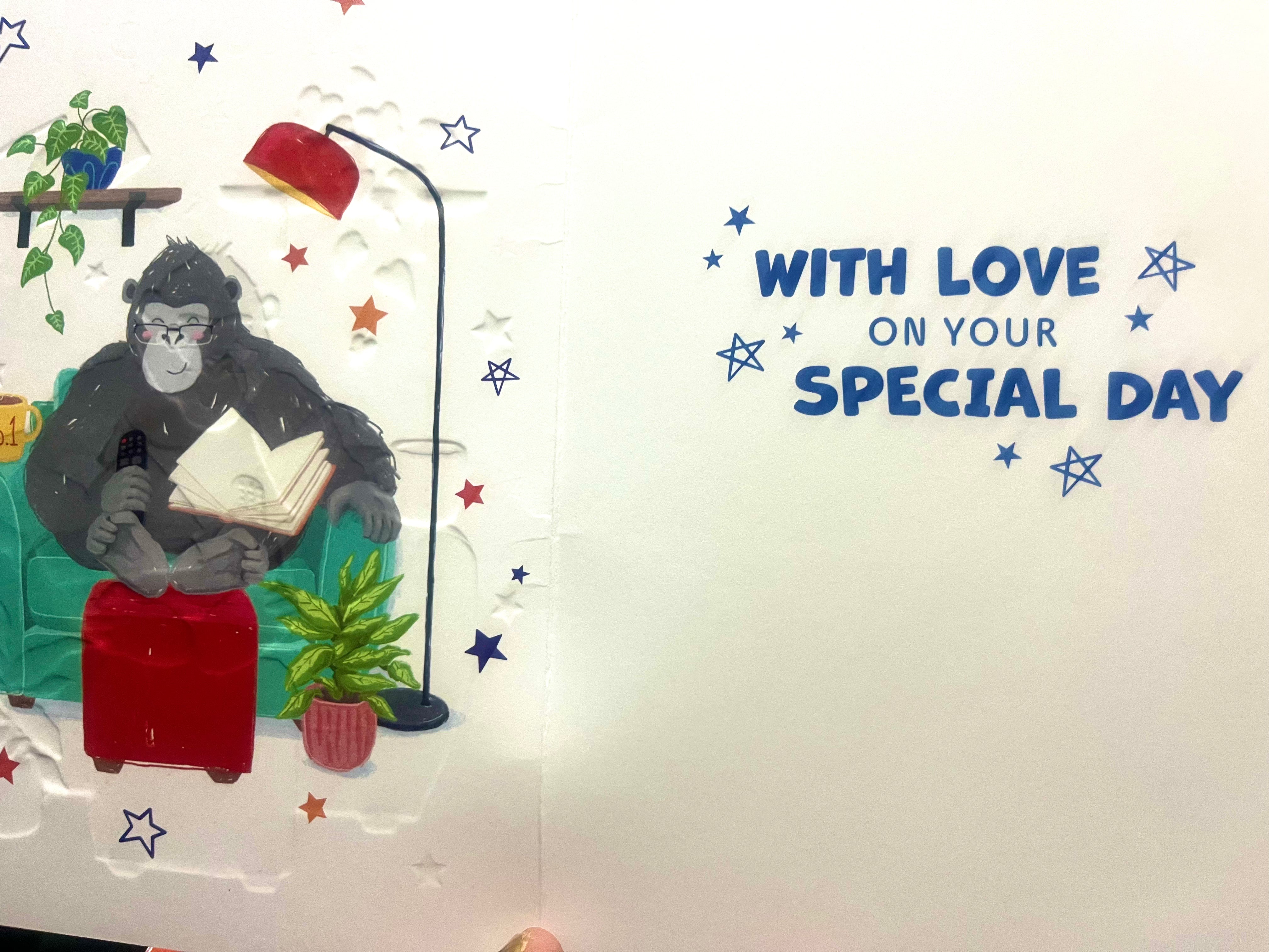 Son in Law Birthday Card