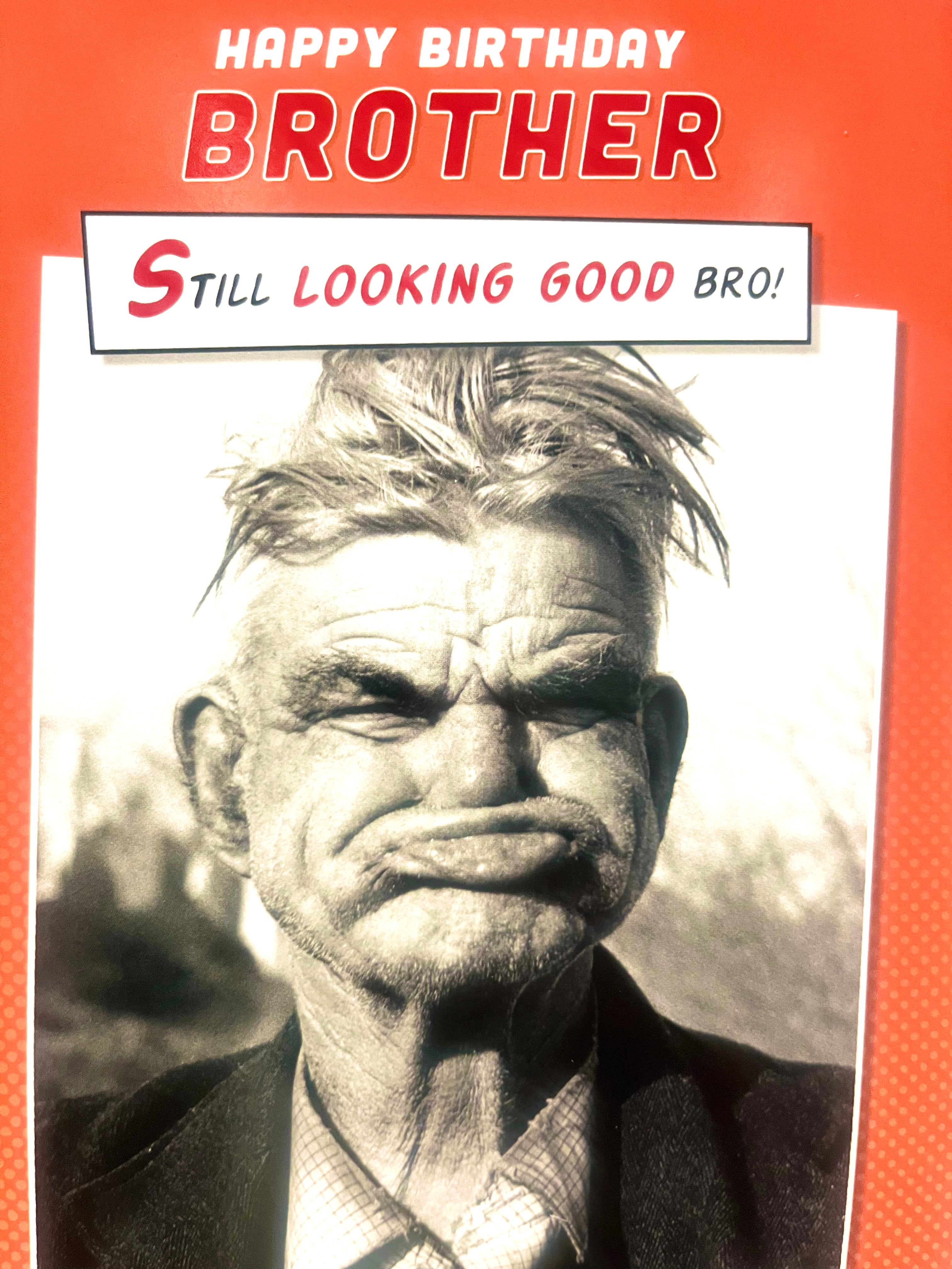 Brother Birthday Card