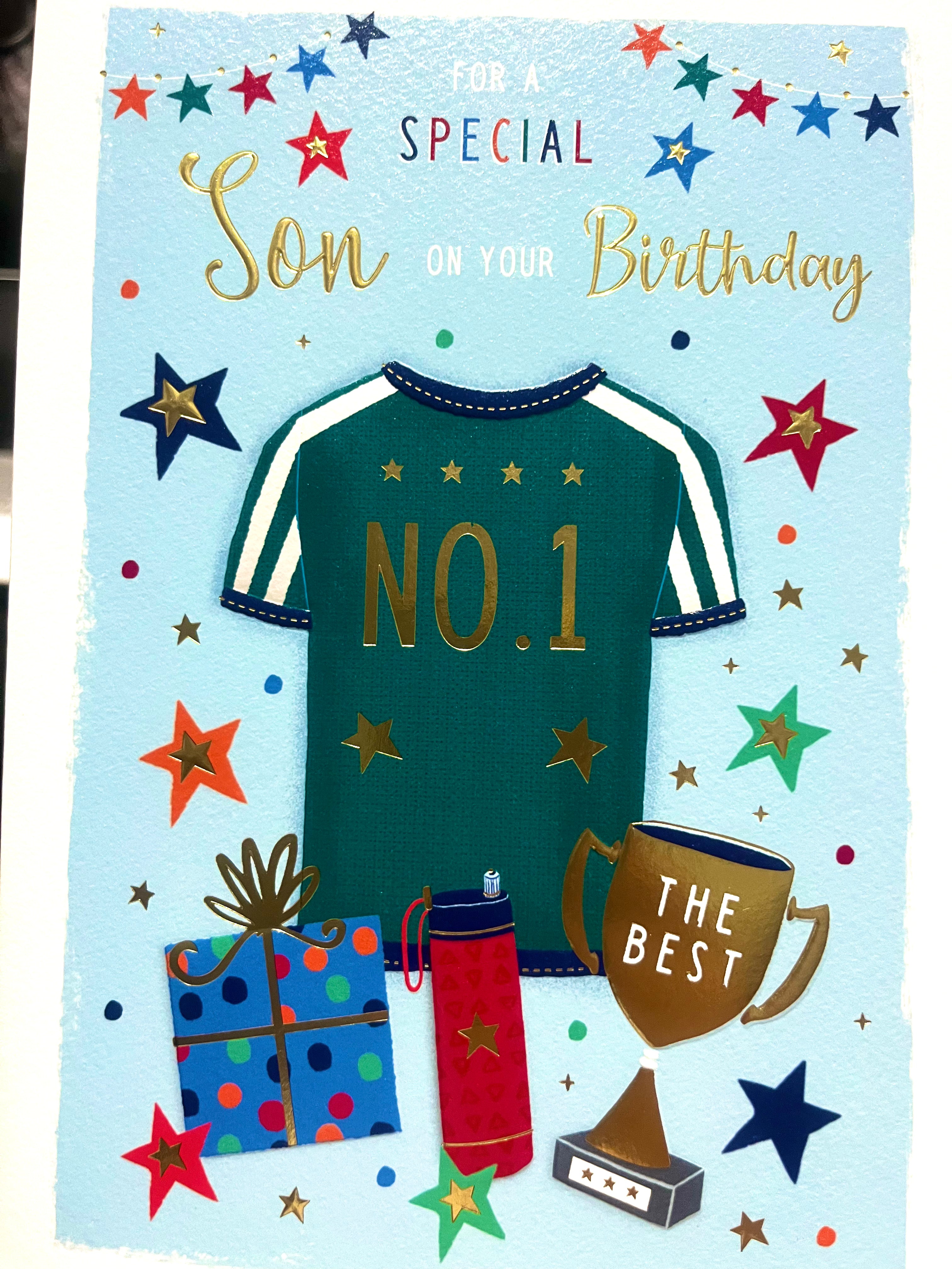 Son Birthday Card