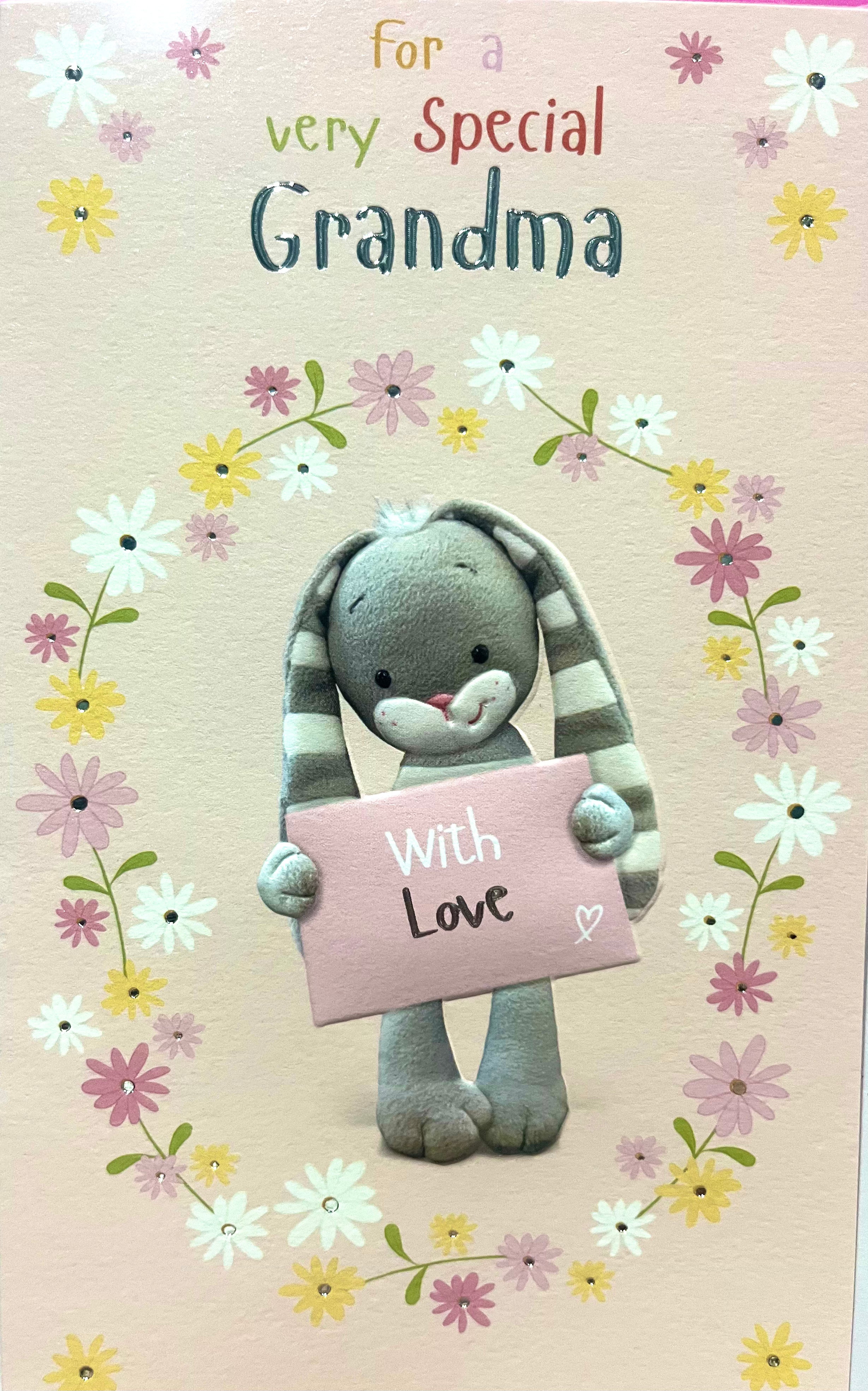 Grandma Birthday Card : For a very special Grandma