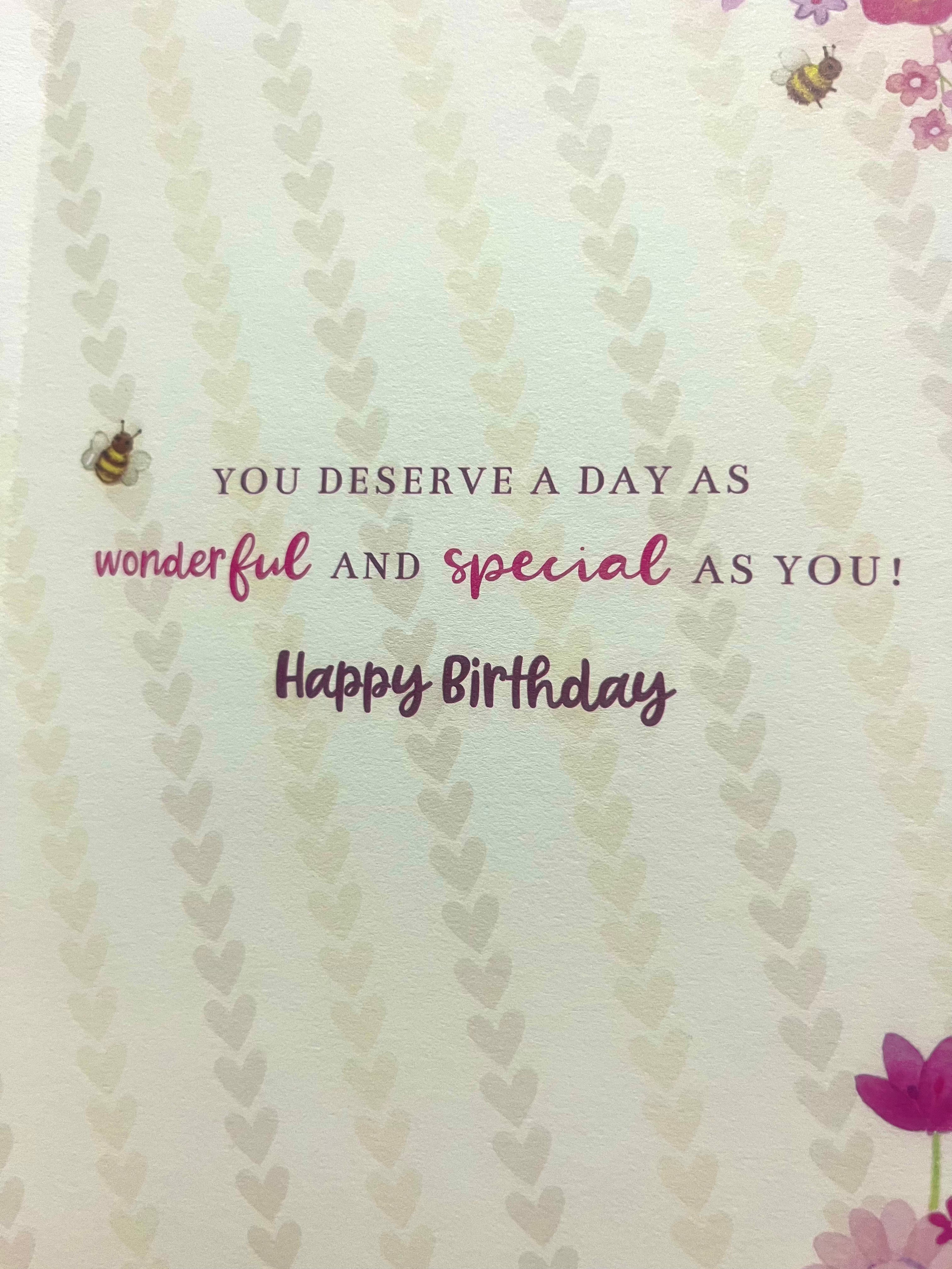 Sister in Law Birthday Card : For a special Sister-in-Law