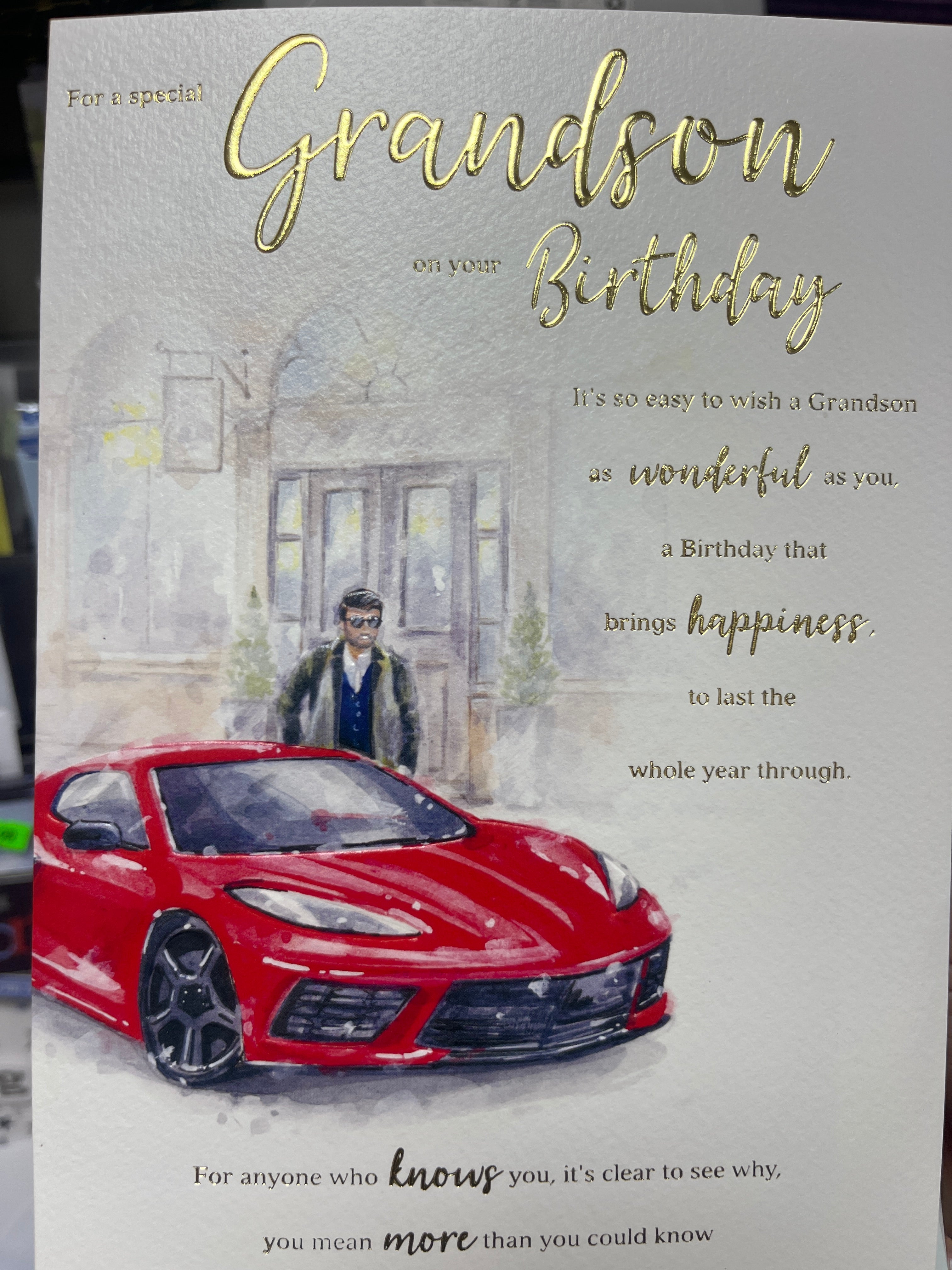 Grandson Birthday Card