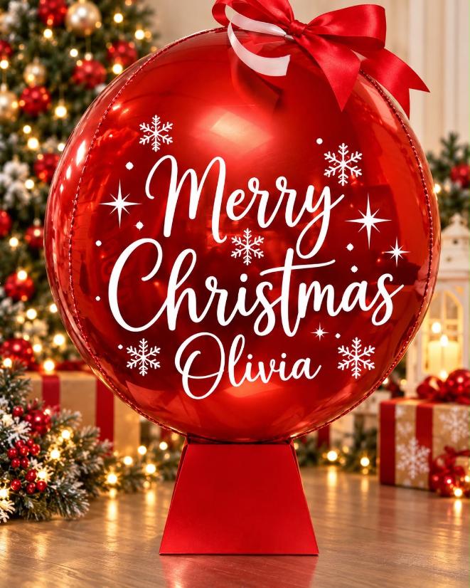 Xmas Money Balloons