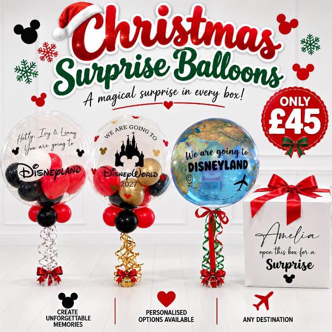 Christmas Surprise Balloons