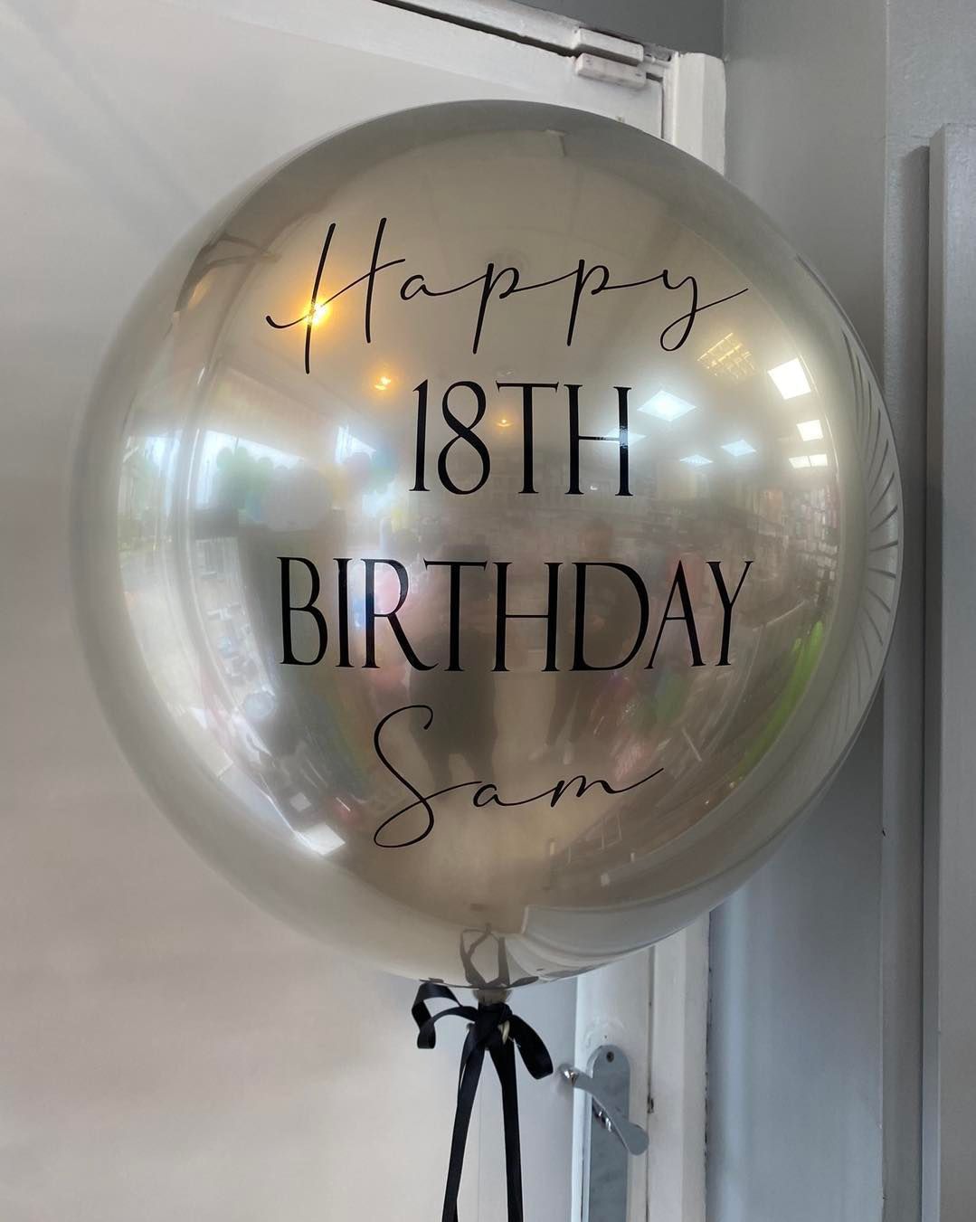 Personalised Glass Balloon