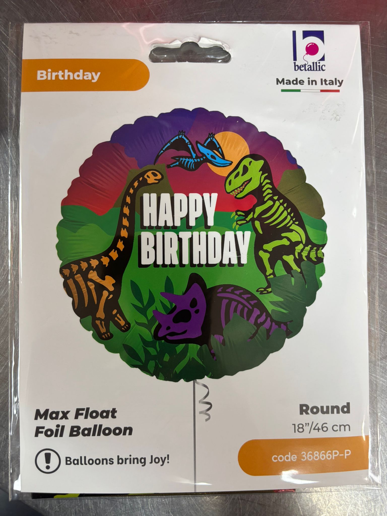Happy Birthday Balloon. Dinosaur Balloons Local Pick up Only In store