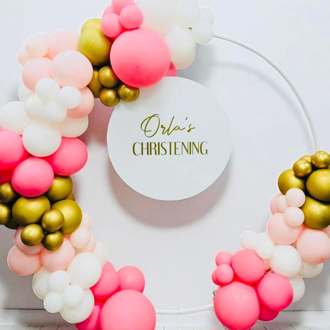 Christening Hoop